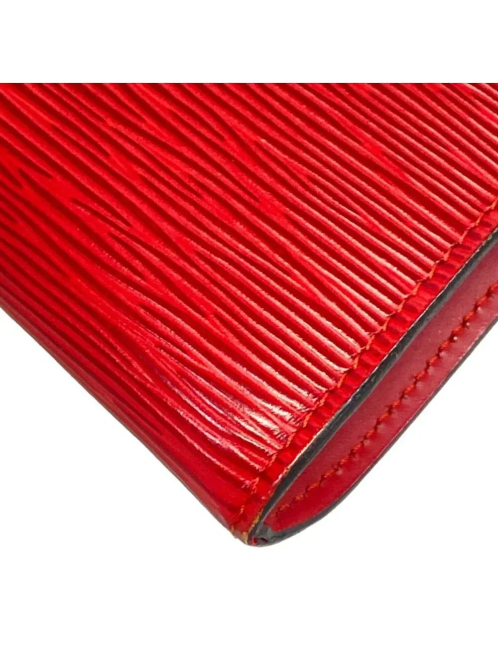 Louis Vuitton Handbag Epi Pochette Castilianred Leather
